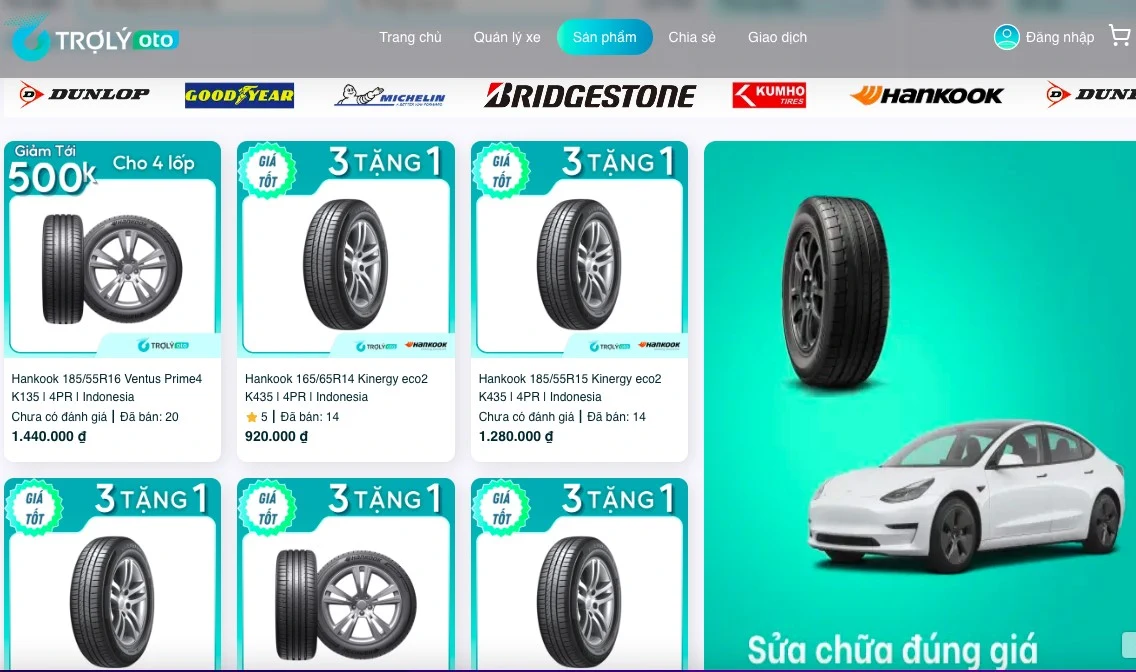 Kinh nghiệm Mua lốp ô tô chính hãng: Chọn chuẩn không hớ từ TROLYoto